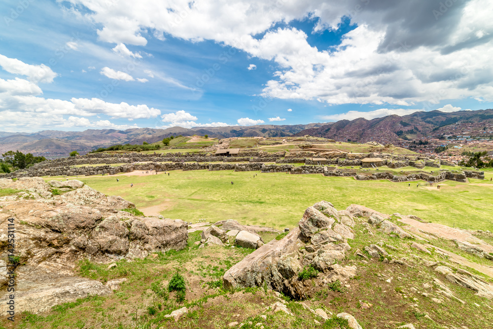 Sacsayhuaman, Archeological site, Cusco, Perù