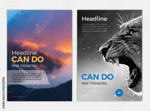 Brochure creative cover template