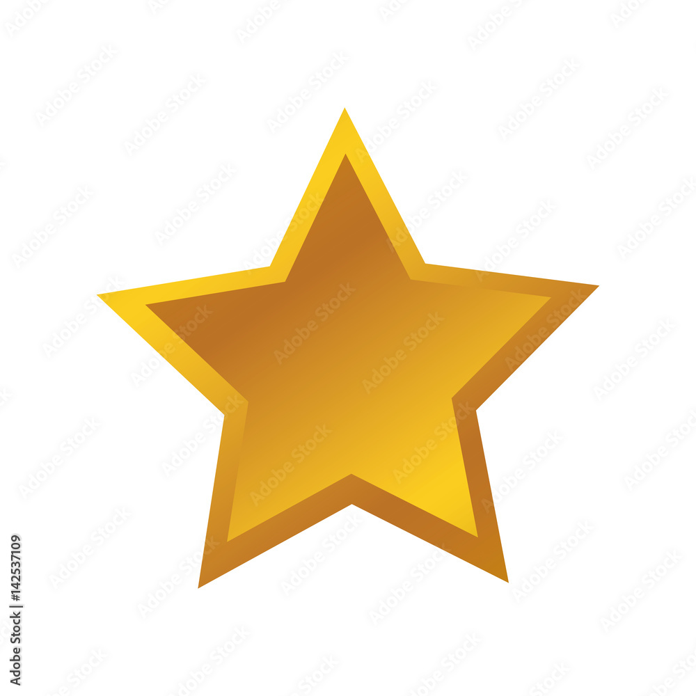 Star shape symbol icon vector illustration graphic design Star shape symbol icon vector illustration graphic design