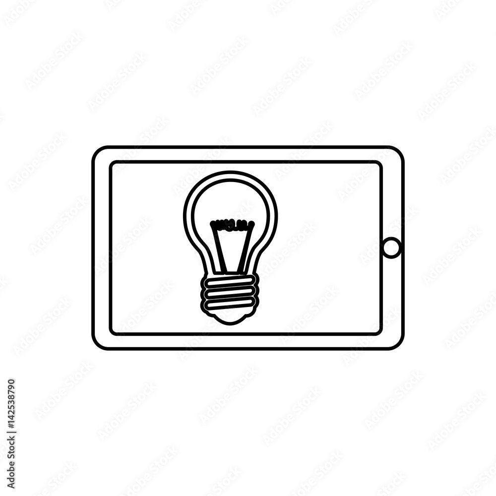 Bulb electric energy icon vector illustration graphic design Bulb electric energy icon vector illustration graphic design