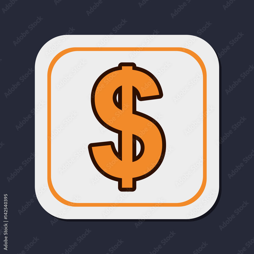 Dollar money currency icon vector illustration graphic design Dollar money currency icon vector illustration graphic design