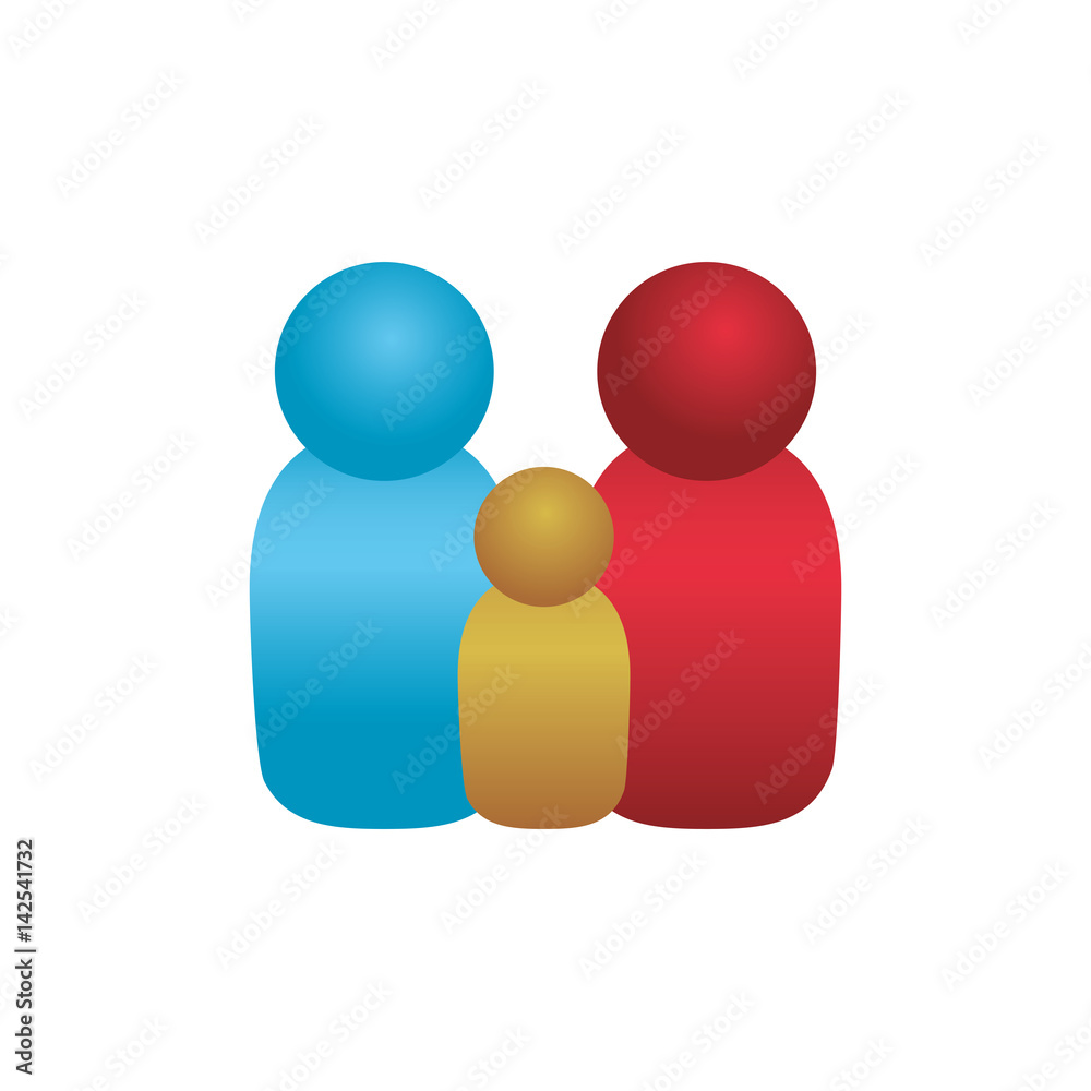 Family pictogram symbol icon vector illustration graphic design Family pictogram symbol icon vector illustration graphic design