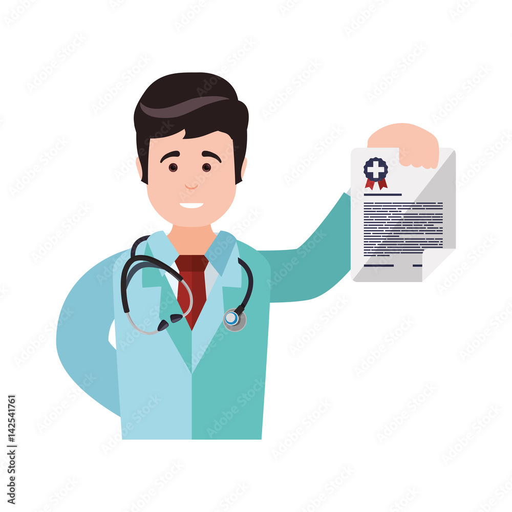 Medical report document icon vector illustration graphic design Medical report document icon vector illustration graphic design