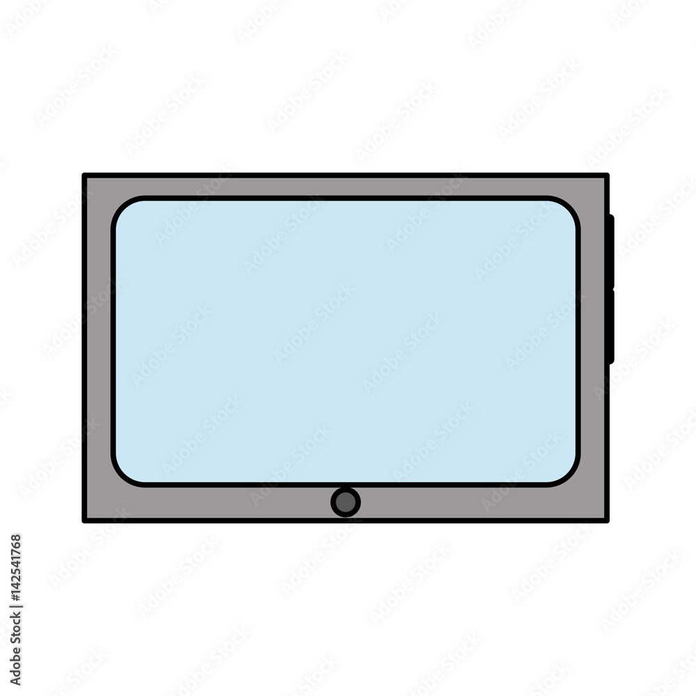 tablet gadget icon image vector illustration design tablet gadget icon image vector illustration design