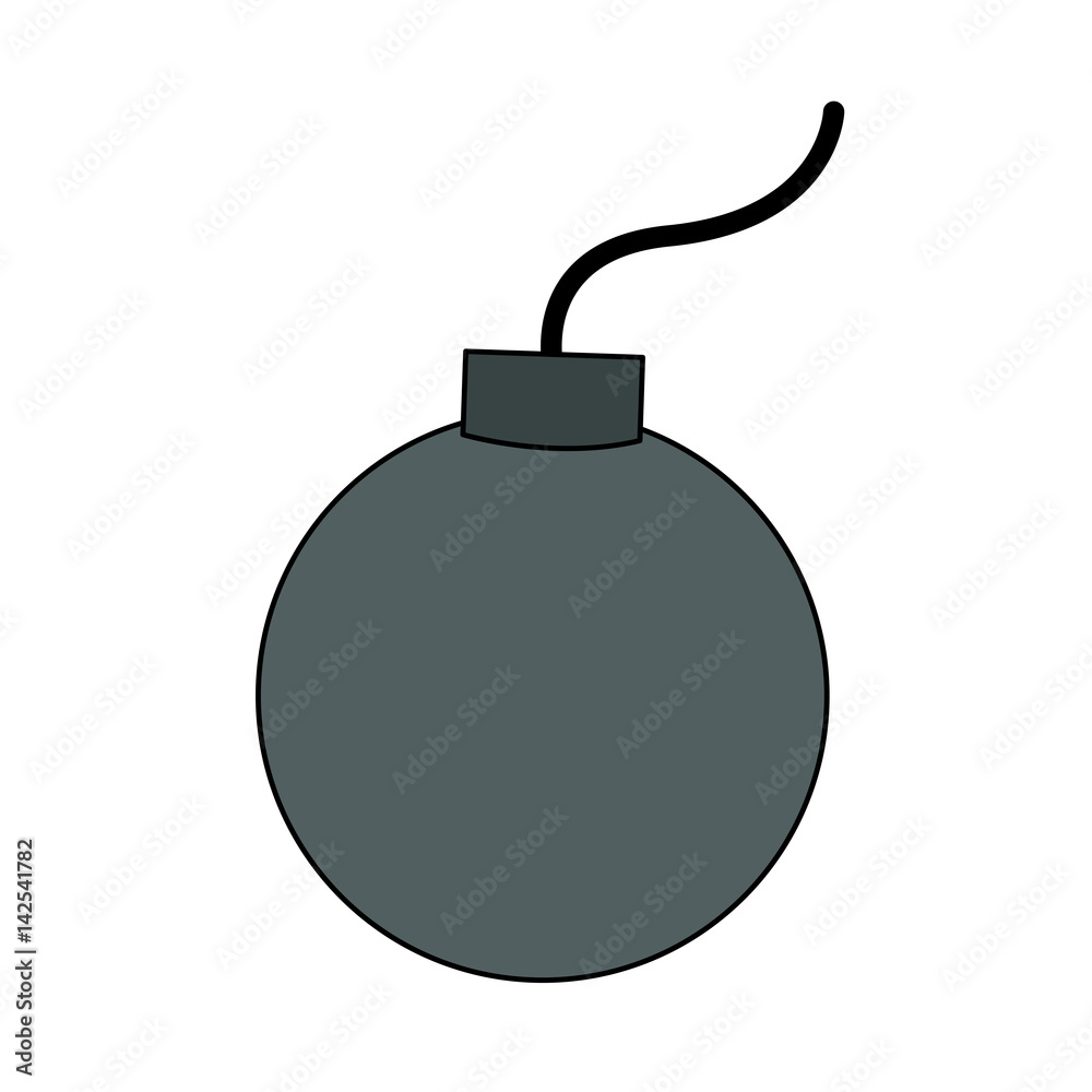 cartoon bomb icon image vector illustration design cartoon bomb icon image vector illustration design