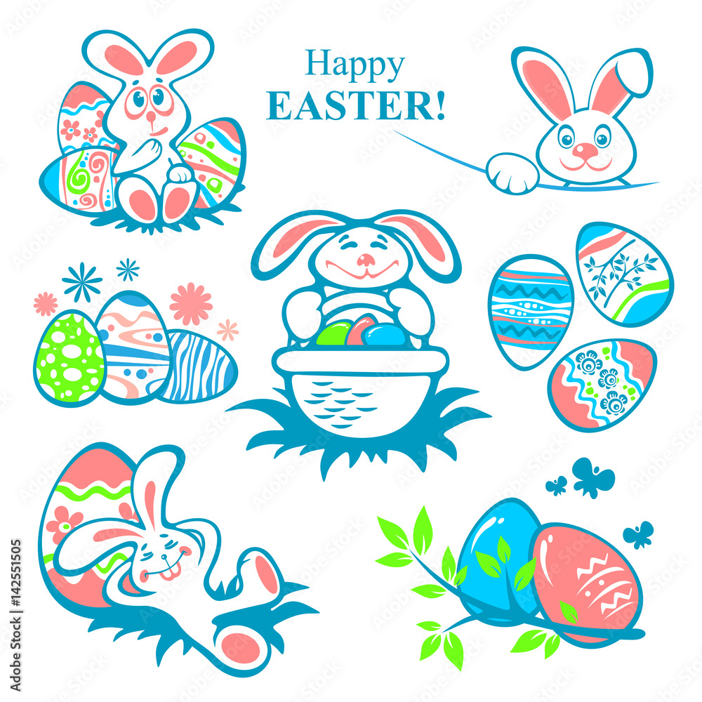 Naklejka premium Печать