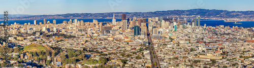 San Francisco Downtown Panorama from Twin Peaks © SvetlanaSF