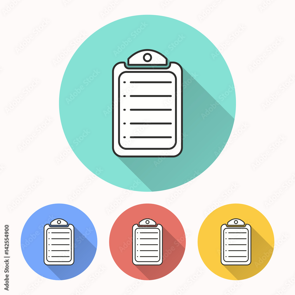 Document - vector icon. Document - vector icon.
