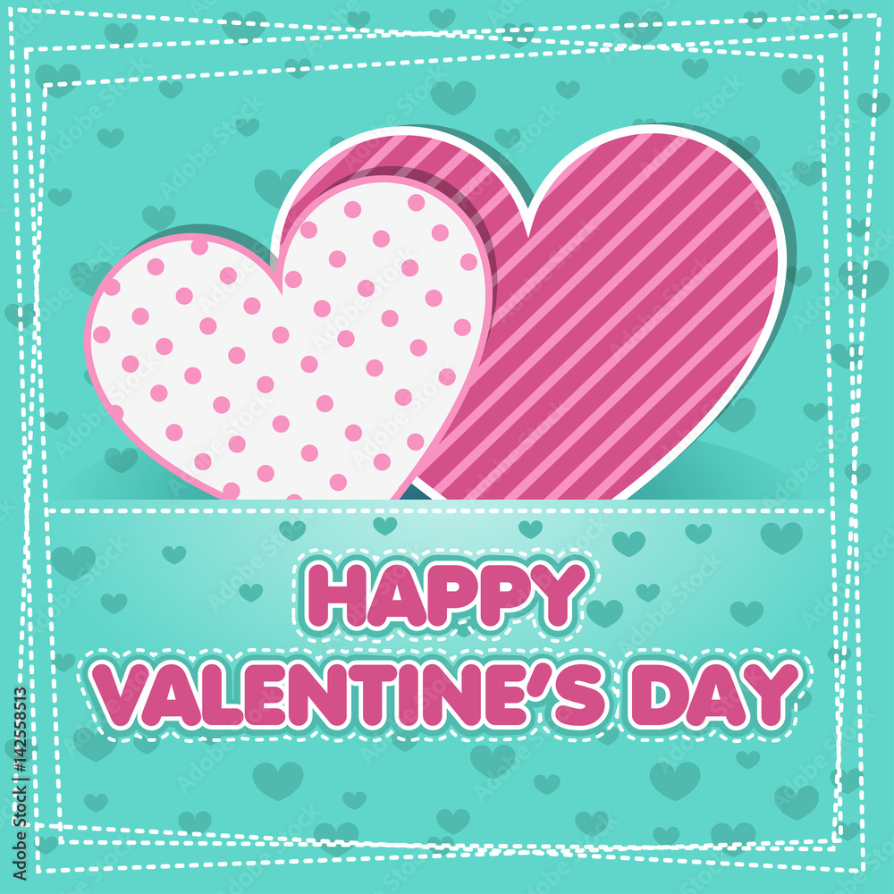 Cute greeting card for Happy Valentine S Day