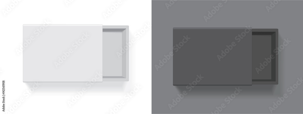 A box for your logo and design. It's easy to change colors. Mock Up. Vector EPS 10 A box for your logo and design. It's easy to change colors. Mock Up. Vector EPS 10