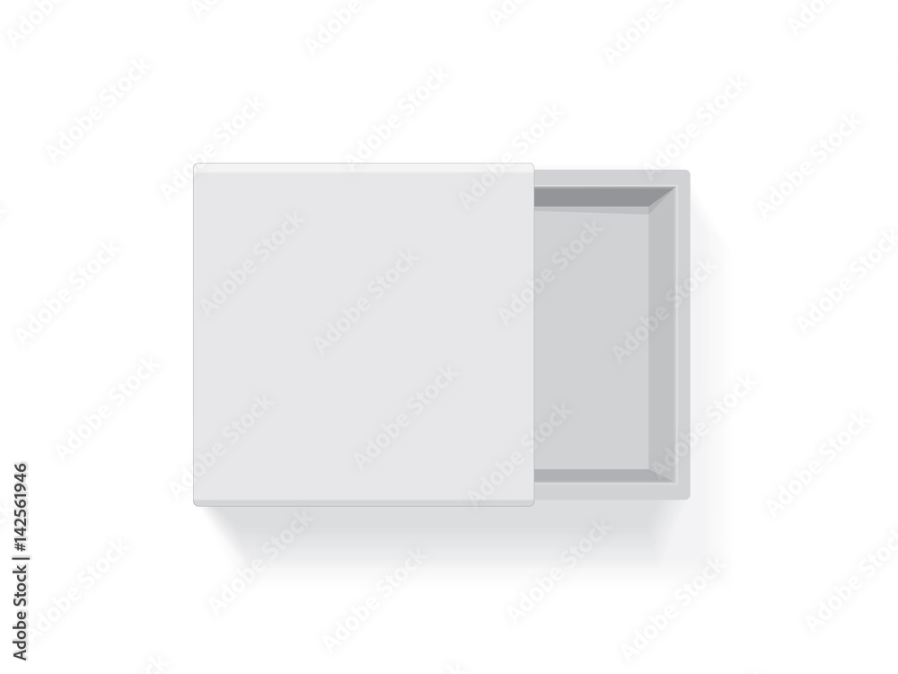 A box for your logo and design. It's easy to change colors. Mock Up. Vector EPS 10