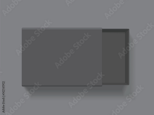 A box for your logo and design. It's easy to change colors. Mock Up. Vector EPS 10