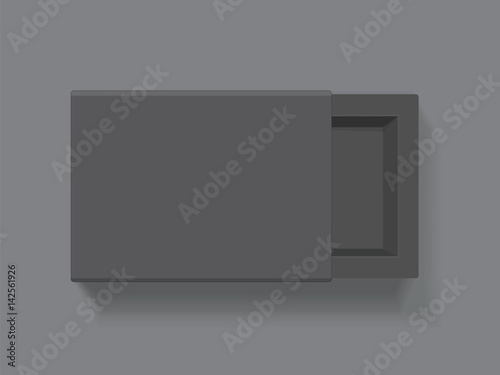 A box for your logo and design. It's easy to change colors. Mock Up. Vector EPS 10