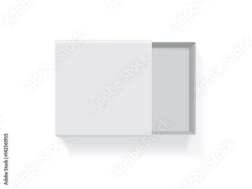 A box for your logo and design. It's easy to change colors. Mock Up. Vector EPS 10