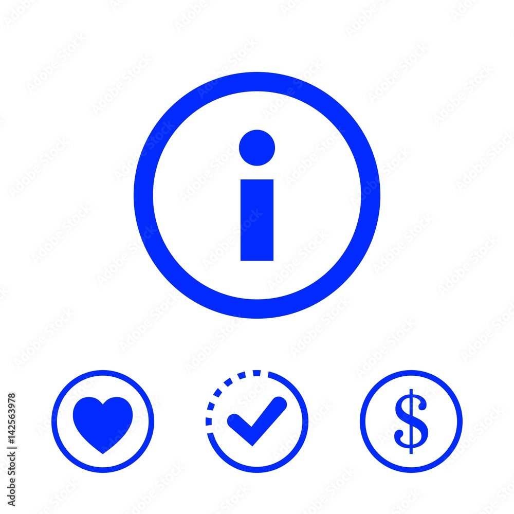 info icon stock vector illustration flat design info icon stock vector illustration flat design