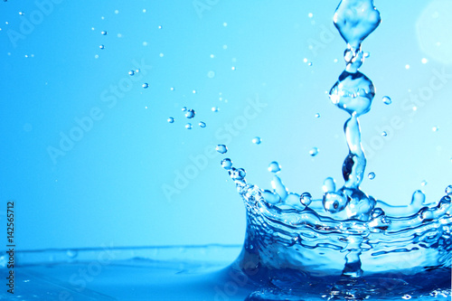 Water Background / Water is a transparent and nearly colorless chemical substance that is the main constituent of Earth's streams, lakes, and oceans, and the fluids of most living