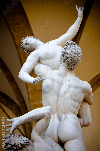 The Rape of the Sabine Women 1574-82 by Giambologna