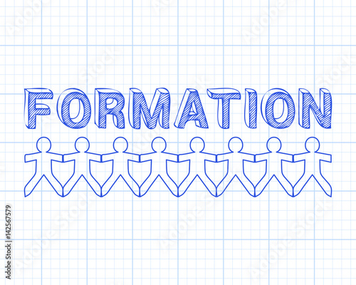 Formation People Graph Paper