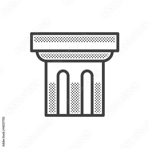  Ancient columns icon