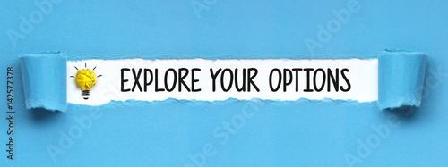 Explore your Options / Paper photo