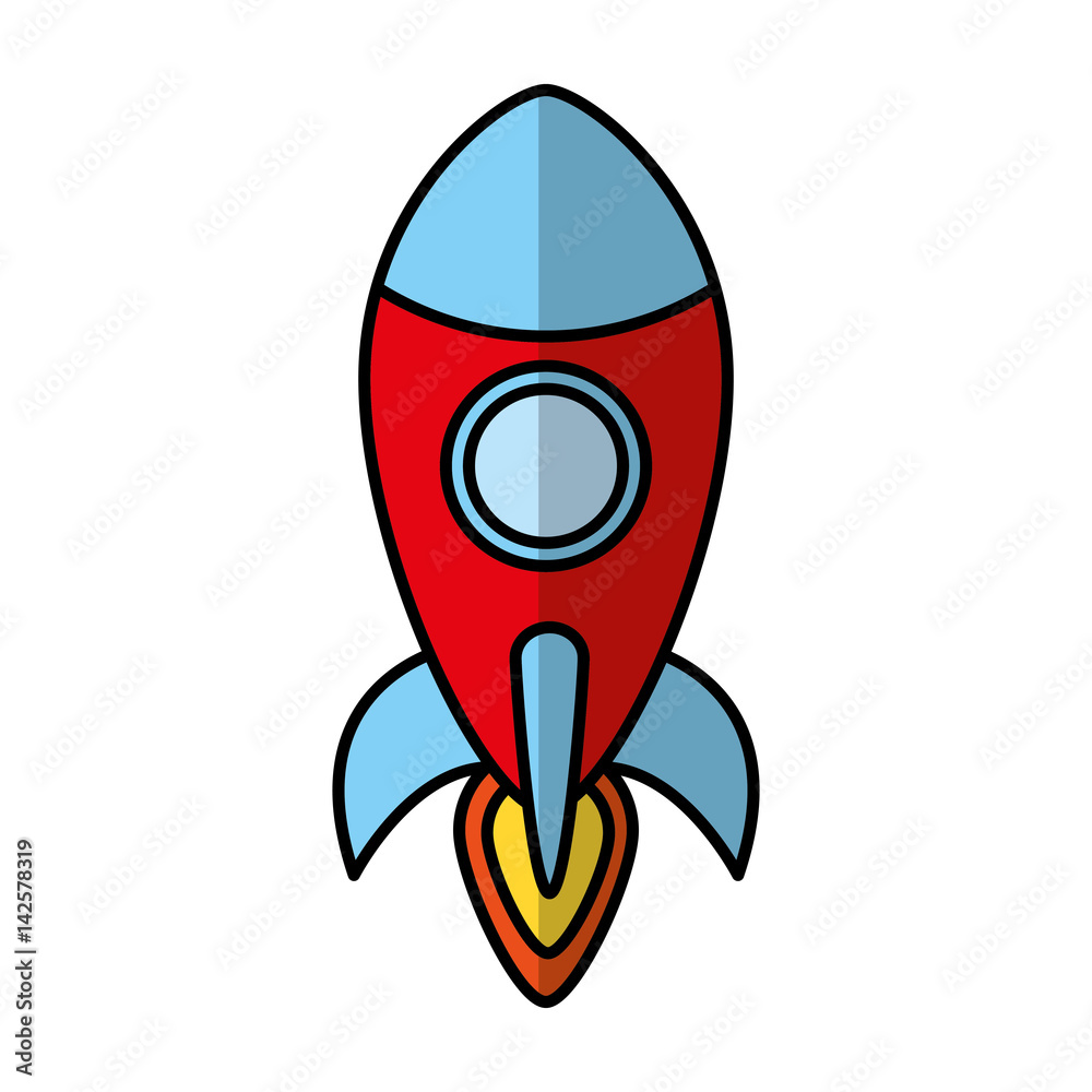 rocket spaceship isolated icon vector illustration design rocket spaceship isolated icon vector illustration design