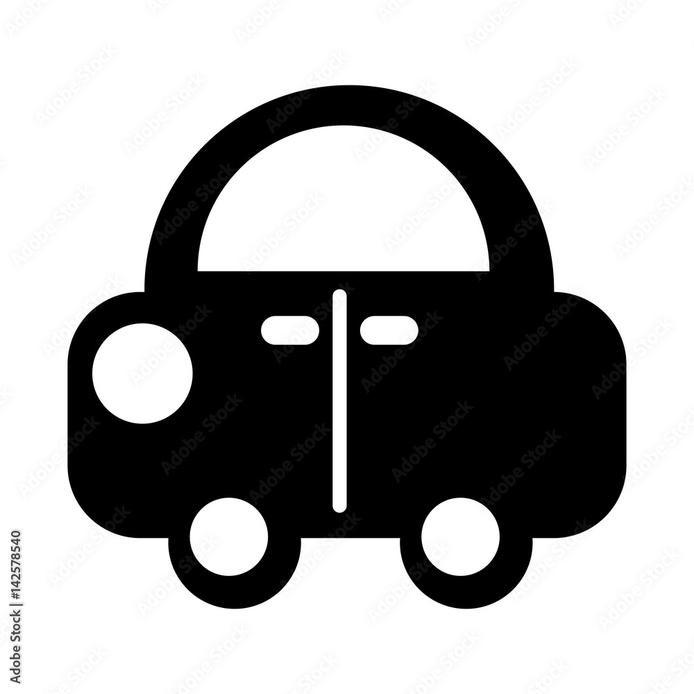 car vehicle isolated icon vector illustration design