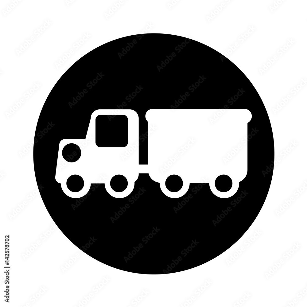 truck vehicle isolated icon vector illustration design truck vehicle isolated icon vector illustration design