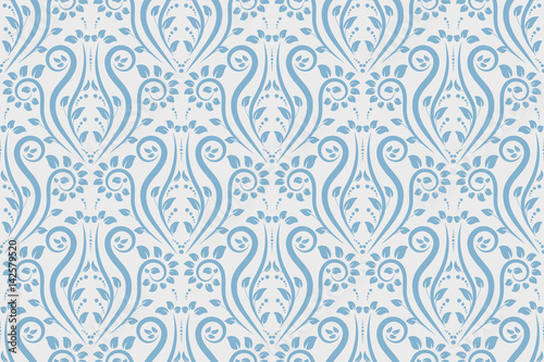 Seamless floral pattern. Modern stylish abstract texture.
