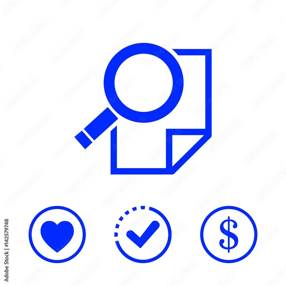 search icon stock vector illustration flat design search icon stock vector illustration flat design