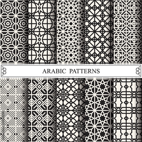arabic vector pattern,pattern fills, web page background,surface textures photo