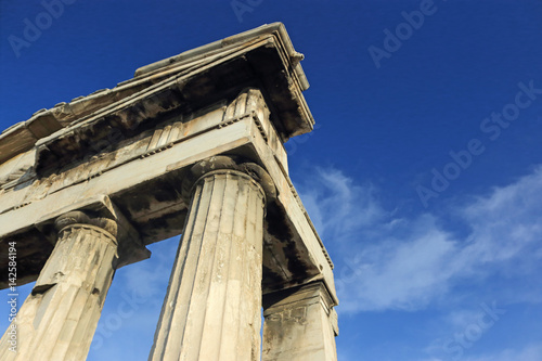 Ruins of ancient Roman market
