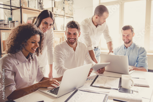 Business people working
