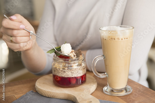 Wallpaper Mural Coffee and dessert Torontodigital.ca