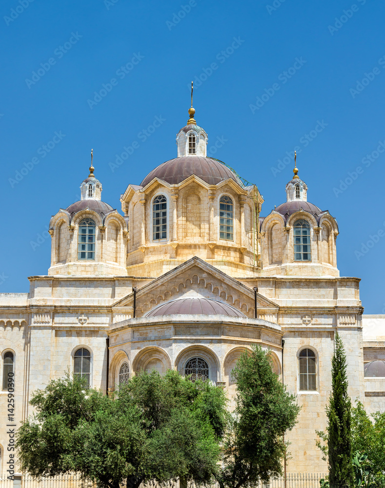 Holy Trinity church in the Russian Compound of Jerusalem