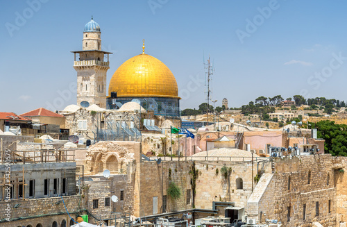 The Dome of the Rock in Jerusalem