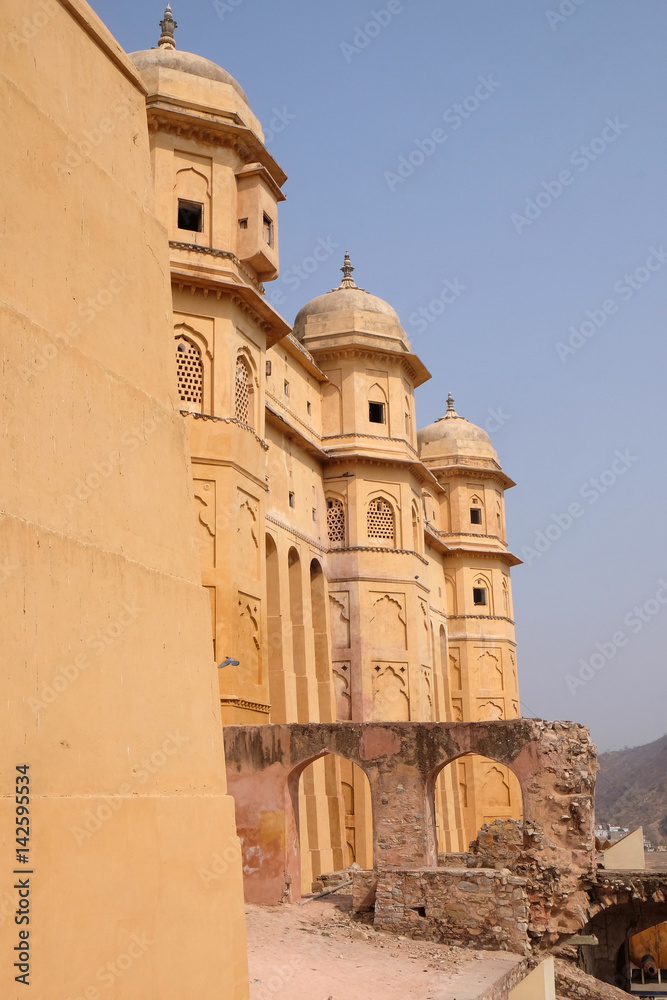 Obraz premium Amber Fort in Jaipur, Rajasthan, India