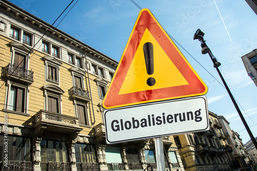 Schild 220 - Globalisierung