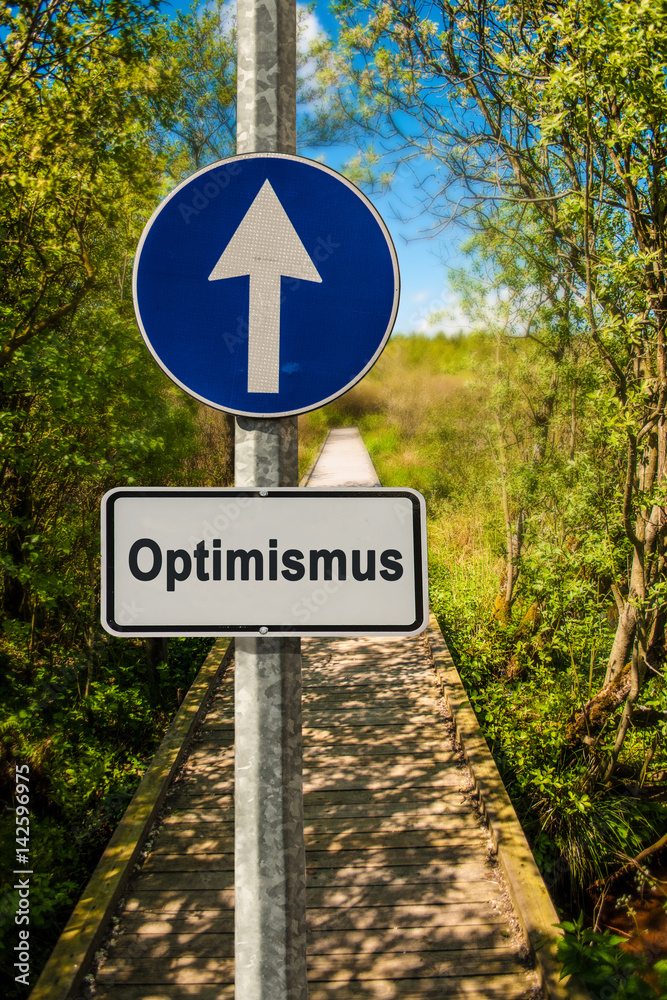 Schild 239 - Optimismus