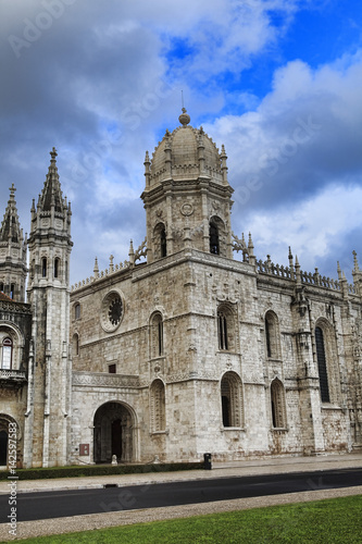 Jeronimo monastery in lisbon, portugal . unesco world heritage site