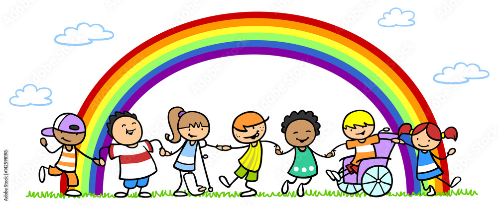 Inklusion im Kindergarten: Gemeinsam Bunt! Ausmalbilder als Brücke zur Vielfalt