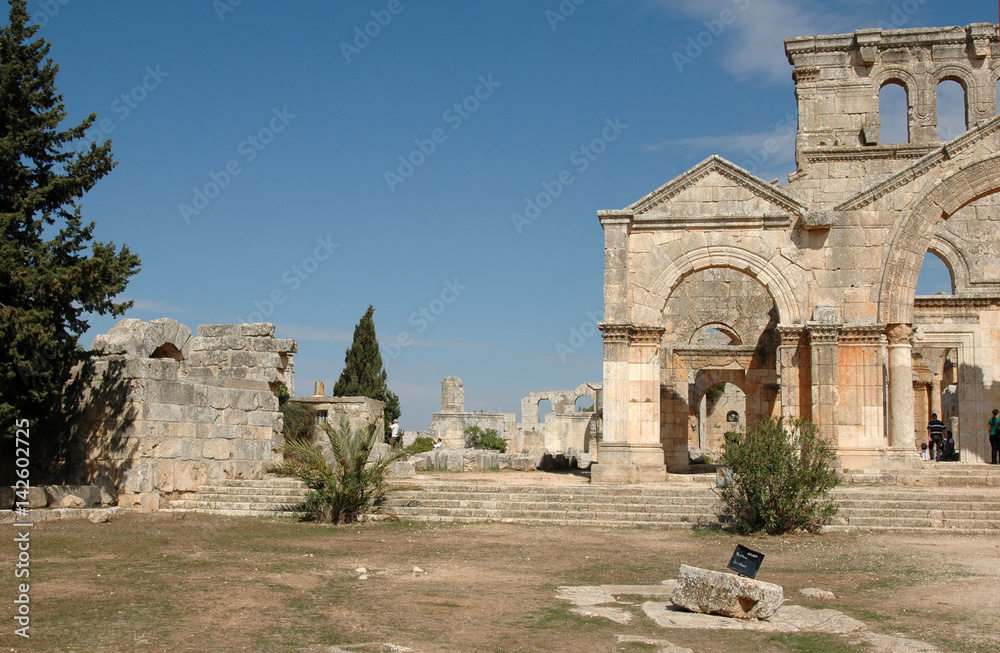 Monastère de Saint-Siméon, Syrie, 2008