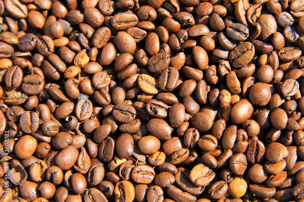 Coffee beans background Coffee beans background