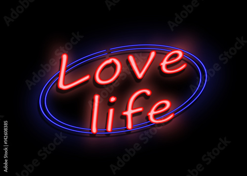 Love life sign.