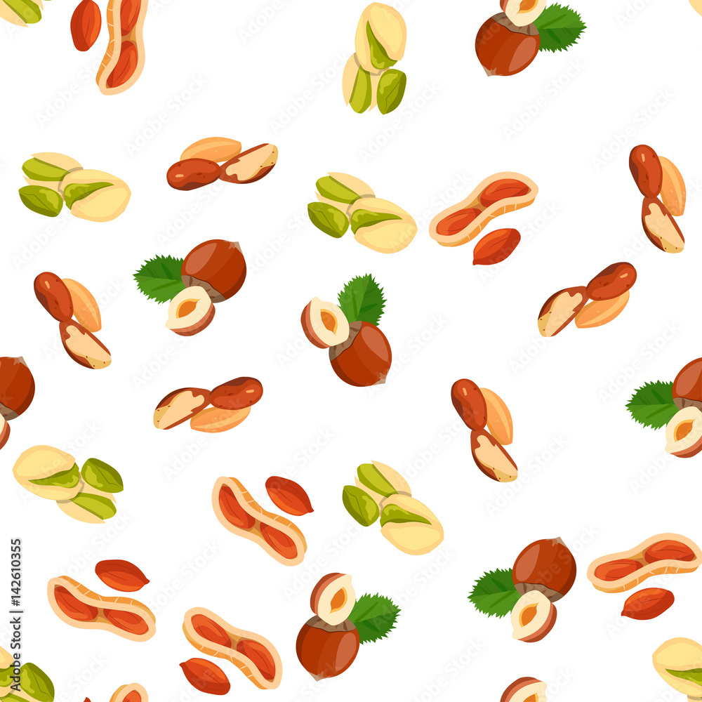 illustration of nuts illustration of nuts
