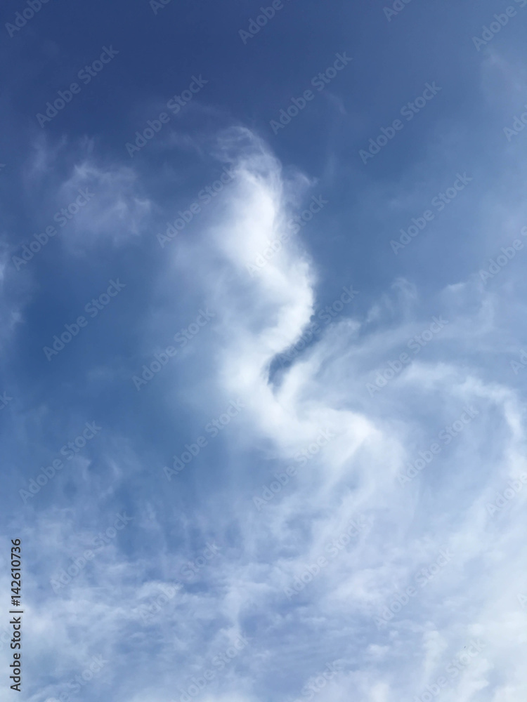 wonderful shape of cloudy