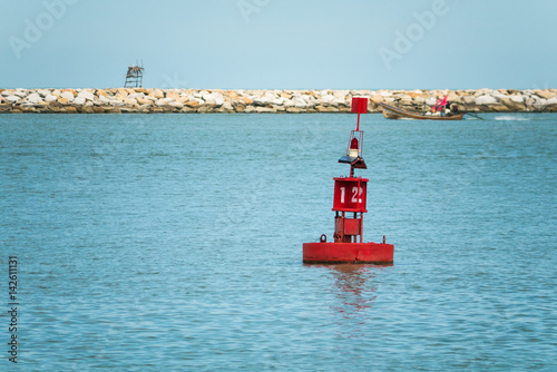 Boat marker buoyant © thexfilephoto