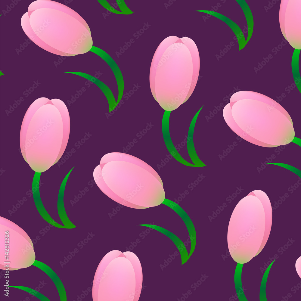 tulip pattern purple tulip pattern purple
