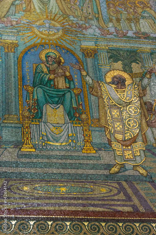 Fototapeta premium mosaiques de Fourvière