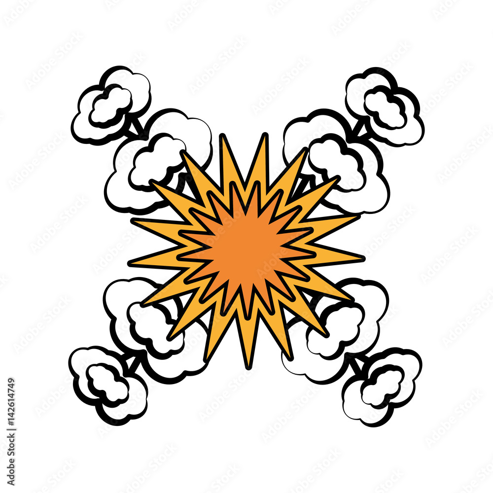 Obraz premium pop art speech bubble symbol vector illustration eps 10