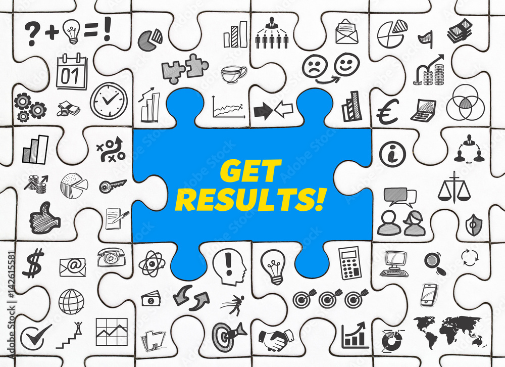 Get Results! / Puzzle mit Symbole